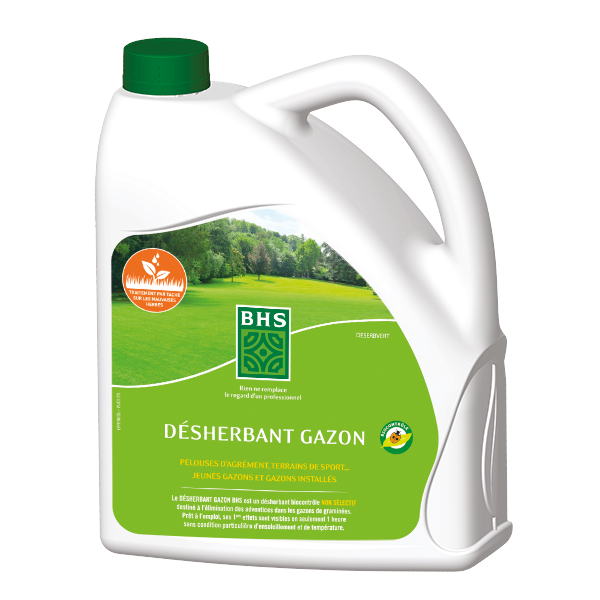 Désherbant gazon BHS 450 ml pour 200m²